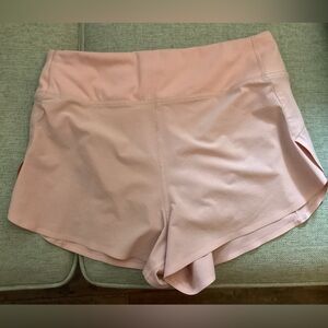 Athleta Peach Athletic Shorts Performance Fabric Small